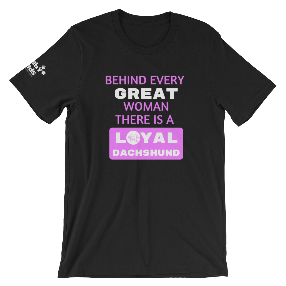 Loyal Dachshund Short-Sleeve T-Shirt